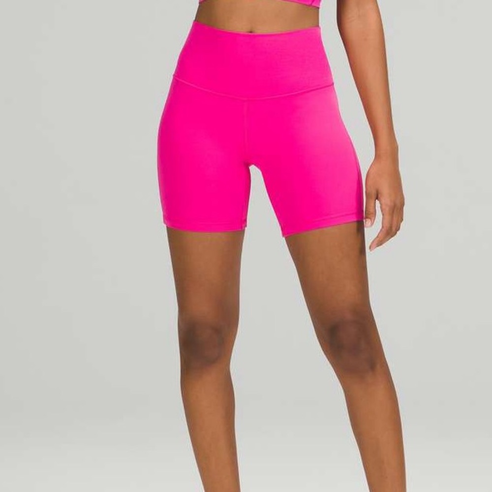 Lululemon Sonic Pink Align Shorts - 6 inch